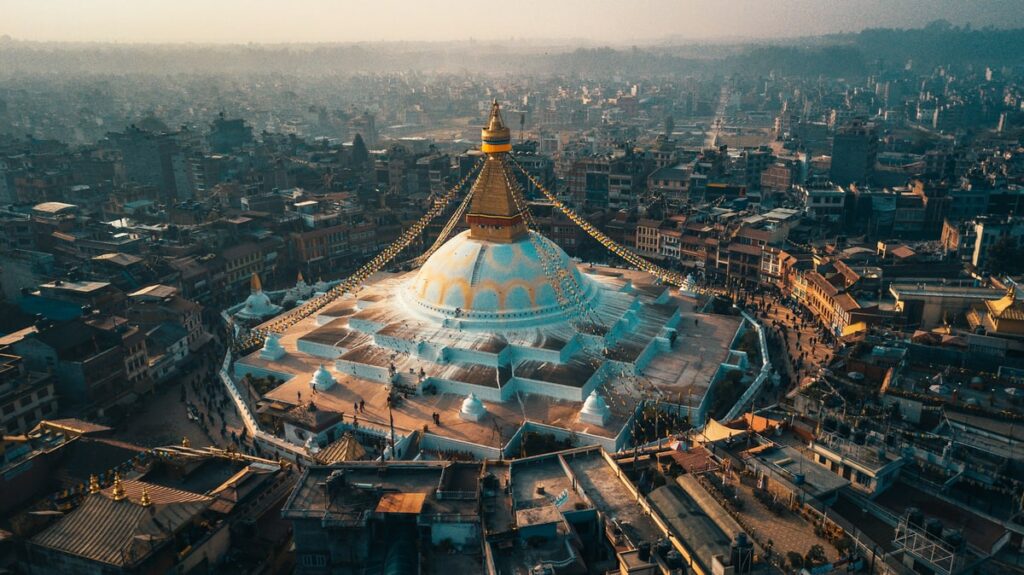 Stupa Bodhnath Katmandou, Népal. Photo par Raimond Klavins sur Unsplash.