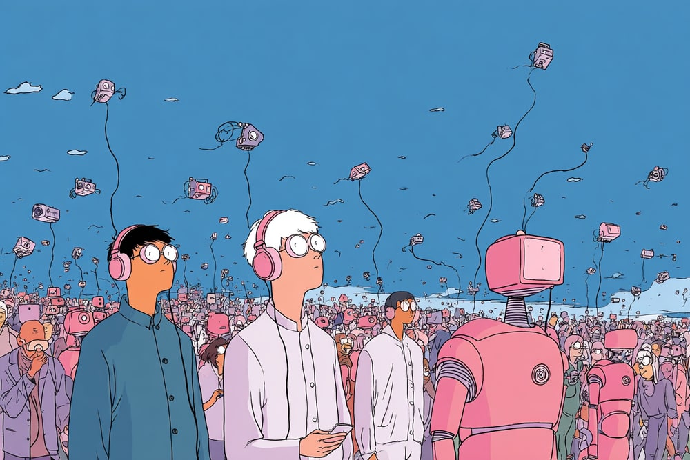 Le mythe de la neutralité de la technologie. Imaginé avec Midjourney.